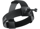 Accesorio cámara deportiva - GoPro Head Strap 2.0, 3 modos, Resistente al agua, Antideslizante, Negro