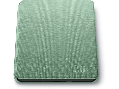 Funda eBook - Amazon Kindle Case, Para Kindle 16GB, Fina y ligera, Plegable, Tela, Verde laurel