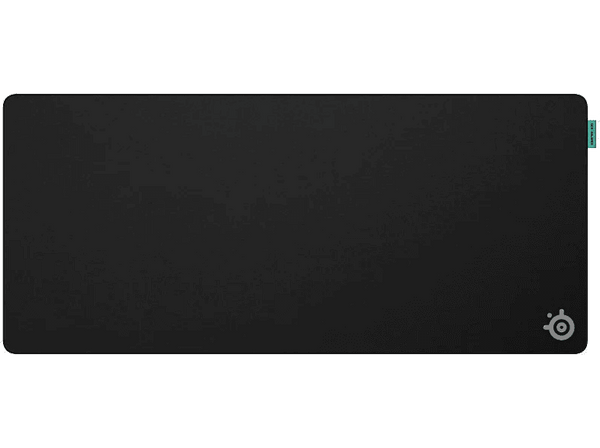 Alfombrilla gaming - SteelSeries QcK Performance XL Balance, Paño y goma de silicona, 90x40, Negro