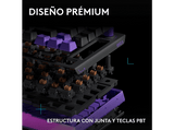 Teclado gaming - Logitech G G512 X 75, Cable, Dual Swap, Mecánico/Analógico TMR intercambiable, Tasa de sondeo 8K, RGB, Personalizable, PC-Mac, Negro