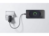 Cargador de pared - Baseus PicoGo, Carga rápida simultánea, Tipo C y USB, 67W, Universal, Negro