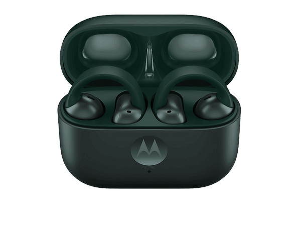 Auriculares conducción de aire - Motorola Buds Loop, Intraurales, Bluetooth, Sound by Bose, Trekking green
