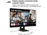 Monitor - LG 32SR50F-B, 32 , Full-HD, 5 ms, 60 Hz, Smart TV, webOS23, HDR10, HDMI 2.1, Negro