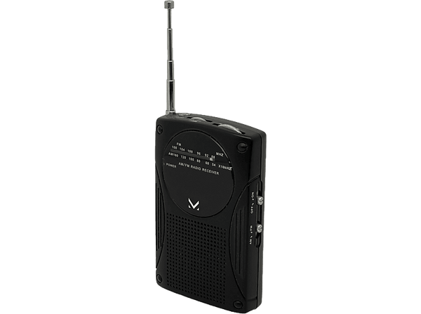 Radio portátil - NK Majestic RT20, AM/FM, Sintonización Analógica, Antena Telescópica, Salida Auriculares 3.5mm, Negro