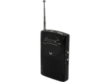 Radio portátil - NK Majestic RT20, AM/FM, Sintonización Analógica, Antena Telescópica, Salida Auriculares 3.5mm, Negro