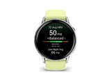 Reloj deportivo - Garmin Venu 4, Amarillo, 45mm, Pantalla 1.4, Autonomía 12 Días, Alineación del Sueño, Correa de Silicona
