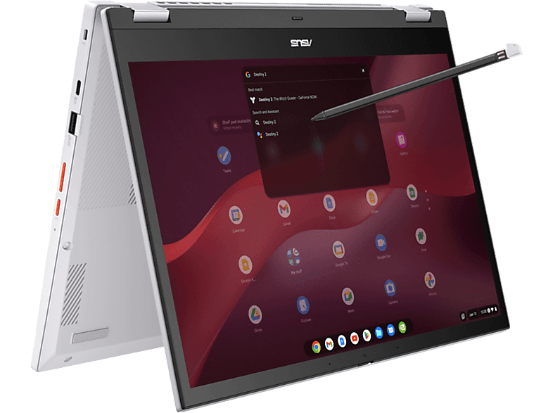 Portátil - ASUS Chromebook Vibe CX34 Flip CX3401FBA-N90030, 14 WUXGA, Intel® Core™ i5-1235U, 8GB RAM, 256GB SSD, Iris® Xe Graphics, ChromeOS