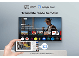 TV QLED 50 - TCL 50P7K, UHD 4K, AiPQ Processor, Smart TV, DVB-T2, 60 Hz, Pantalla HVA, Dolby Atmos, Negro