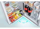 Frigorífico dos puertas - Midea KFK 531 E NF W, No Frost, 169.6 cm Alto, 325 l, Descongelación automática,  Multi Air Flow, Fresh Box, LED, Blanco