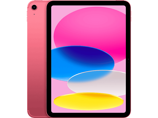 Apple iPad (11ªgen), 512GB, Rosa, WiFi + Cell, 10.9", Retina, Chip A16 Bionic, iPadOS 18, Cable de carga USB‑C, Sin Adaptador de corriente