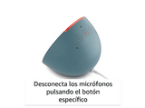 Pack de 2 Echo Pop Antracita - Altavoz inteligente wifi y Bluetooth con Alexa, de sonido potente y compacto