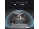 Barra de sonido - Sony BRAVIA Theatre Bar 6 (HTB600), 3.1.2 envolventes con subwoofer, Altavoces ascendentes, Dolby Atmos, DTS:X, Voice Zoom 3 con IA
