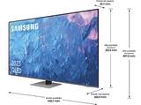 TV QLED 65 - Samsung TQ65Q77CATXXC, UHD 4K, Quantum Processor 4K, Smart TV, DVB-T2 (H.265), Titan Gray