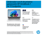 Portátil-HP OmniBook 7 NGAI 17-dc0003ns Copilot+ PC, 17,3 FHD, Intel® Core™ Ultra 7 258V, 32GB RAM, 1TB SSD, GeForce RTX 4050, Windows 11 Home, Plata