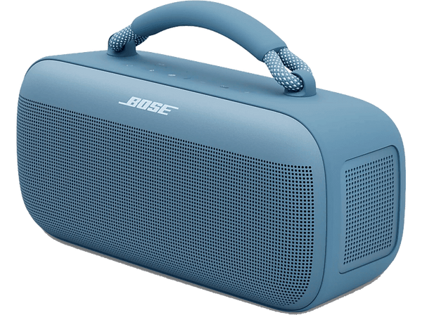 Altavoz inalámbrico - Bose SoundLink Max, ‎50 W, Bluetooth, 20 h, Resistente al Agua, Azul