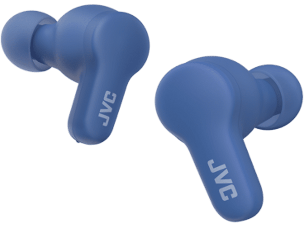 Auriculares True Wireless - JVC HA-A7T2AE, 3 modos sonido, Micrófono, Sensor táctil, 24 h, Azul
