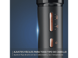 Moldeador - Rowenta Air Shape UB9820, 4 accesorios, 3 velocidades, Motor digital de alta velocidad, Tecnología Iónica, Recubrimiento cerámico Negro