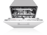 Lavavajillas integrable - LG DB365TXS, 14 servicios, 10 programas, 59.8 cm, QuadWash™, Inox