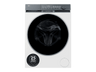 Lavadora carga frontal - Haier X9 Series HW100-BD14387US, 10 kg, 1400 rpm, Autodosificación, Función Vapor, Aquastop, Blanco