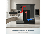Cafetera express - Cecotec Cafelizzia 690 Grey, 20 bares, 1230-1465 W, Thermoblock, Vaporizador, 1,5 L, Gris