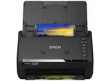 Escáner - Epson FastFoto FF-680W, 600 x 600 ppp, 45 ppm, WiFi, Doble cara, Alimentador automático, Negro