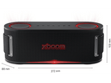 Altavoz inalámbrico - LG Bounce, 40 W, Bluetooth, Autonomía 30h, Resistencia agua IP67, Conexión Auracast, Negro