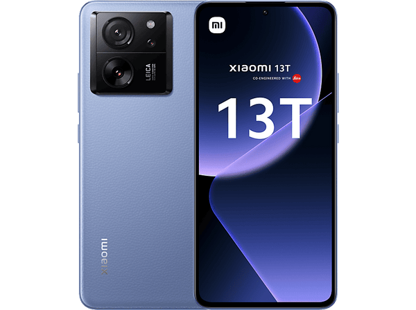 Móvil - Xiaomi 13T, Azul, 256 GB, 8 GB RAM, 6.67" 144Hz 6.67" CrystalRes AMOLED DotDisplay, Mediateck Dimensity 8200-Ultra, 5000 mAh, Android