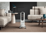 Radiador - De'Longhi Dragon EASYTRONIC TRD50820, Sistema de aceite, 2000W, 12 niveles de temperatura, 8 elementos, Blanco