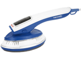 Plancha de vapor vertical - Polti GSM20, Regulación digital, Portátil, Blanco y Azul