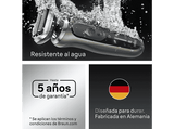 Afeitadora - Braun Series 7 72-C7200CC,  3 modos, Centro SmartCare, 1 accesorio de precisión, Afeitado en seco y mojado, Oro