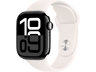 Apple Watch Series 10 (2024), GPS + Cellular, 42 mm, Gesto de doble toque, Caja de aluminio Oro rosa, Correa deportiva Rosa rubor, Talla M/L