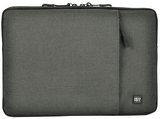 Funda portátil - ISY IST-1100-1-BK, 11, Tereftalato de polietileno reciclado, Para Portátiles de 10-11, Negro