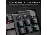 Teclado gaming - Corsair K70 CORE TKL, Inalámbrico, Bluetooth, Iluminación RGB, Negro