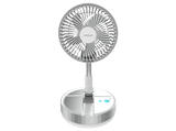 Ventilador de pie - Cecotec EnergySilence 800 FoldAir Control, Telescópico, 8, 4 velocidades, Oscilación automática, Mando a distancia, Plata