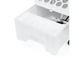 Climatizador evaporativo - Orbegozo AIR 38, 80 W, 3 Velocidades, Depósito de 3.5 l, Con ruedas, Negro y Blanco