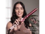 Rizador - Cecotec SurfCare 2500 CurlClip Olive, Cerámica con queratina y argán, 120-200ºC, 5 temperaturas, Calentamiento rápido, Olive