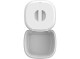 Comedero automático inteligente - NK HO340042, Con cámara, Alimentación programada, 4 litros, Detección movimiento, Blanco
