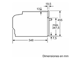 Horno compacto - Siemens CB734G1B1, Multifunción, Hidrolítico, 47 l, autolimpieza oxyLitic, App Home Connect, 60 cm, Negro