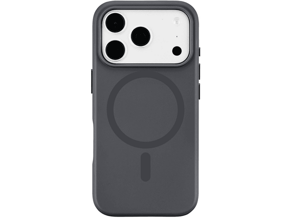 Funda móvil - CellularLine Aura Mag, Para Apple iPhone 18 Pro Max, MagSafe, Carga inalámbrica, Negro