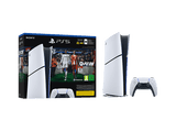 Consola - Sony PS5 Slim Digital Edition, 825 GB SSD, 4K, 1 mando, Chasis E, Blanco + Juego EA Sports FC™ 26 (código de descarga)
