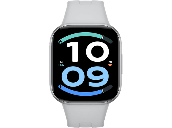 Smartwatch - Xiaomi REDMI Watch 6 Active, Pantalla AMOLED 1.85", Correa TPU, IP68, Bluetooth, Hasta 18 días de Autonomía, Plata Mate