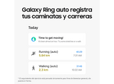 Anillo Inteligente - Samsung Galaxy Ring, Tamaño 5 (15.7 mm), Negro, IA, Titanio, Batería hasta 7 días, BT 5.4, ANC