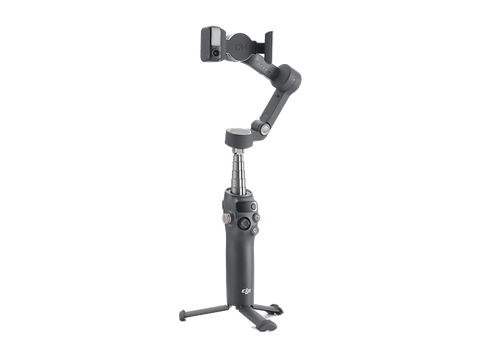 Gimbal - DJI Osmo Mobile 8, Seguimiento Inteligente, Brazo extensible y Trípode, Autonomía hasta 10h, Para smartphones, Bluetooth, Negro