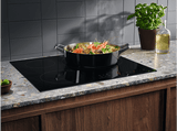 Placa de inducción - Electrolux LIL60336, 3 zonas, Zona grande 32 cm, Biselada, 60 cm, Negro