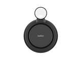 Cargador móvil inalámbrico - Belkin WIZ040kqCH, Compatible con dispositivos con tecnología Qi2 25W, ChillBoost™, 3 en 1, Negro