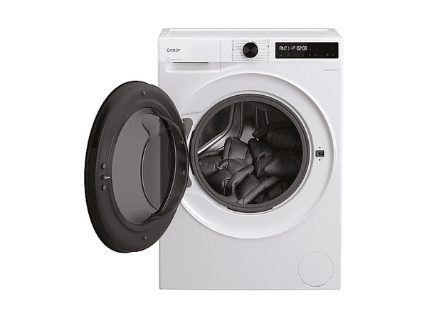 Lavadora secadora - Candy BWR 4128BL8-S, Motor Inverter SpeedDrive, 16 programas, 12 kg + 8 kg, Wi-Fi, Blanco