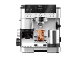 Cafetera express - Ninja Luxe Café Premier ES601EU, 9 bar, 1650W, 2 Tazas, Capacidad del depósito 2L, Capacidad de café en grano 250g, Plata
