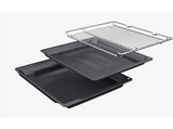 Horno - Siemens HB578GES3, Serie IQ500, Multifunción, Pirolítico e hidrolítico, 71 l, Humid Clean, perfectCooking 3D, 60 cm, Negro