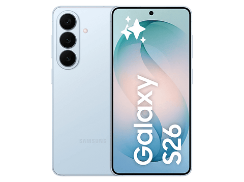 Móvil - Samsung Galaxy S26, Azul Cielo, 512 GB, 12 GB RAM , 6.3