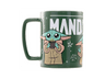 Taza - Sherwood Grogu de The Mandalorian (Star Wars), Con cubre taza peludo